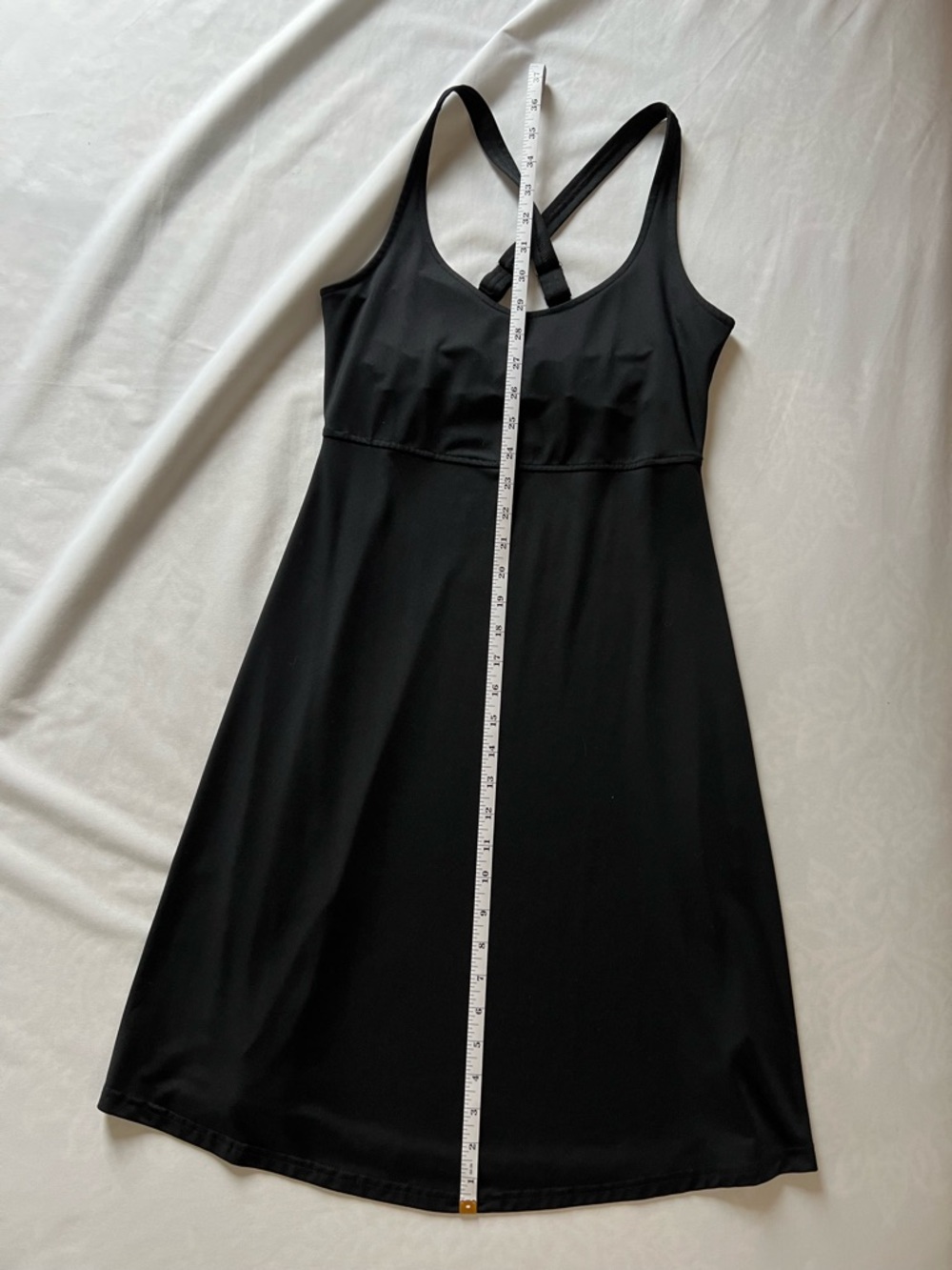 Black Colombia Crossback Dress